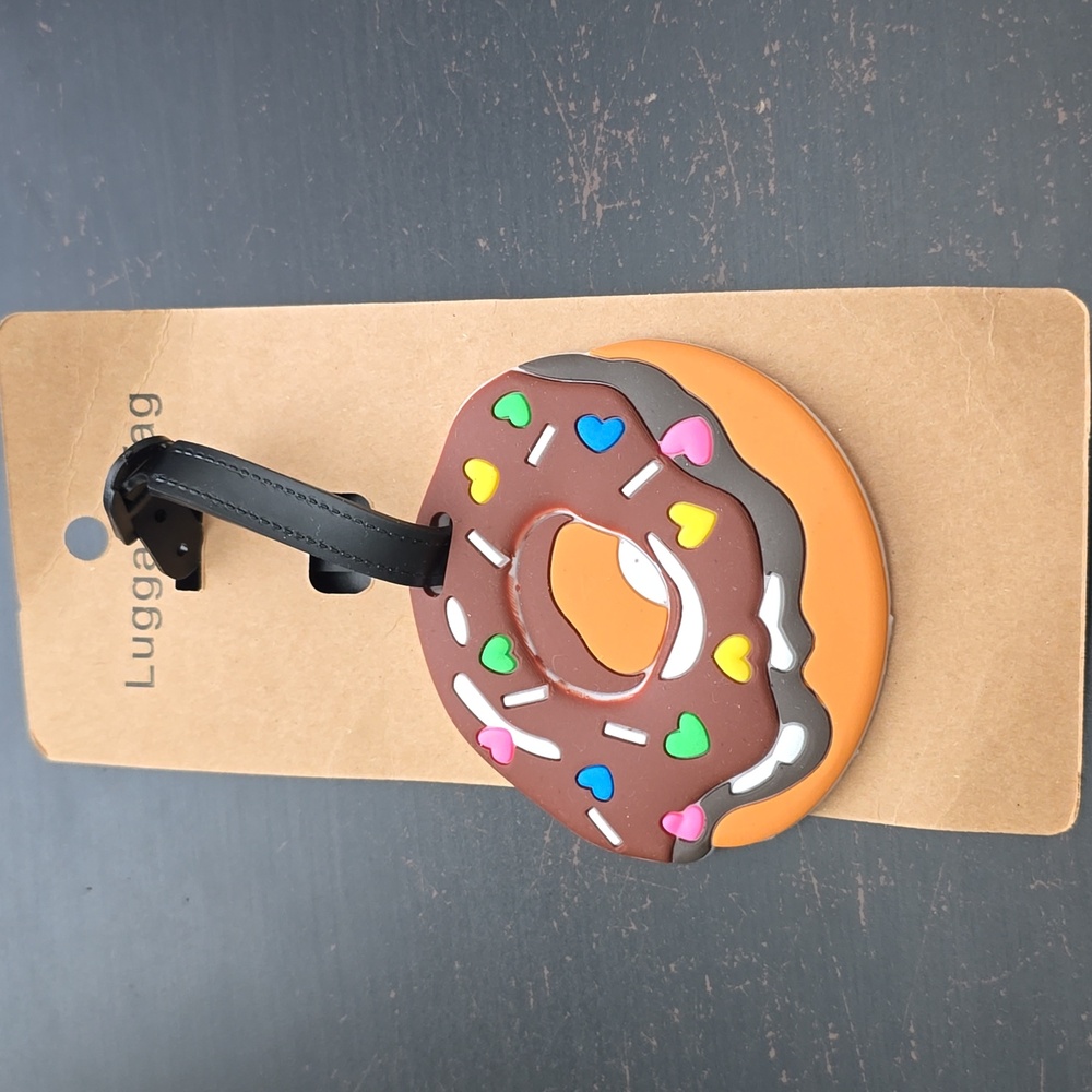 9/29 Donut Luggage Tag